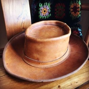 70’s Skully Henschel Leather Hat